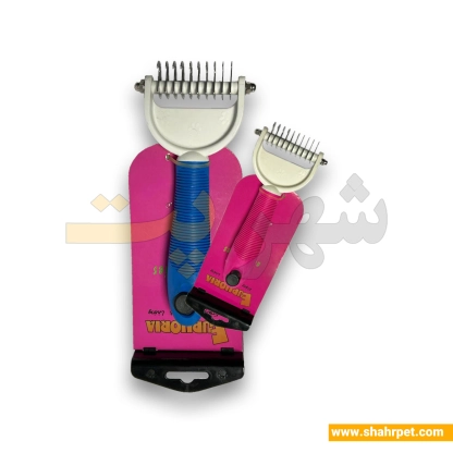 شانه گره بازکن تیغه ای سگ و گربه ایفوریا