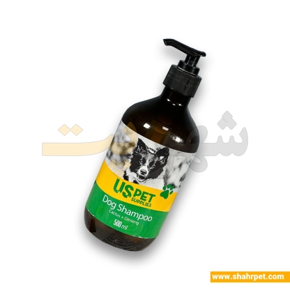 شامپو سگ یو اس پت حاوی جینسینگ با رایحه کاکتوس