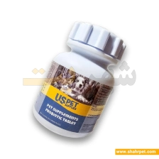 قرص مکمل پروبیوتیک سگ و گربه یو اس پت