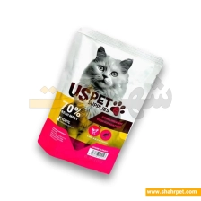 پوچ گربه یو اس پت طعم مرغ و بلدرچین