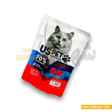 پوچ گربه یو اس پت طعم بره و بلدرچین