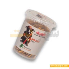 بیسکویت تشویقی سگ دودوتی طعم هویج وزن ۱۵۰ گرم