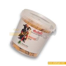 بیسکویت تشویقی سگ دودوتی طعم هویج وزن ۳۵۰ گرم