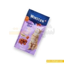 تشویقی گربه وینستون گوشت پرندگان و پنیر