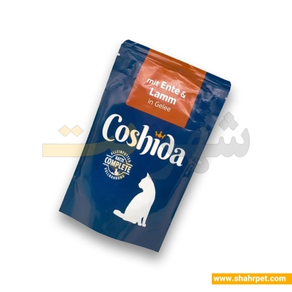 پوچ گربه کوشیدا اردک و بره در ژله ۱۰۰ گرم