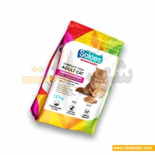 غذای خشک گربه سولواس مولتی کالر وزن ۱۲ کیلوگرم