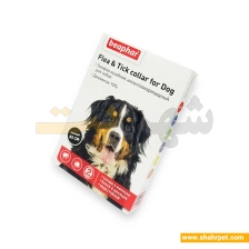 قلاده ضد کک و کنه سگ بیفار ۸۵ سانتی مشکی