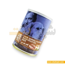 کنسرو سگ یو اس پت بره، کینوا، تخم کتان و روغن نارگیل ۴۳۰ گرم