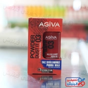 پودر حالت دهنده مو آگیوا مدل Agiva Powder 03 وزن 20 گرم