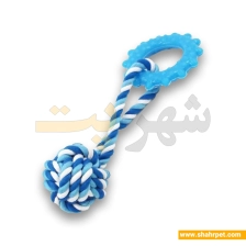 اسباب بازی کنافی توپ و حلقه سگ فلامینگو
