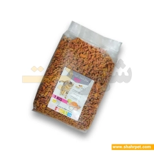 غذای خشک گربه مونلو سالمون و مرغ بسته بندی شهرپت وزن ۱ کیلوگرم