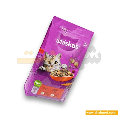 غذای خشک گربه ویسکاس گوشت وزن ۱۴۰۰ گرم