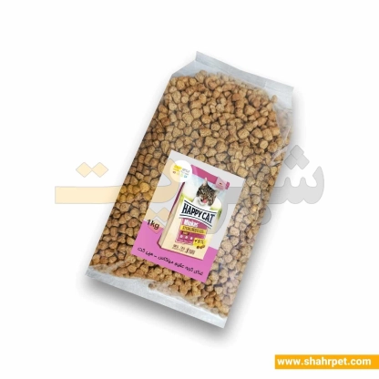 غذای خشک گربه عقیم مینکاس هپی کت بسته بندی شهرپت ۱ کیلوگرم