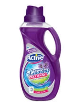 مایع لباسشویی اکتیو پلی واش بنفش ۱/۵ لیتری