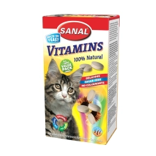 غذای تشویقی گربه سانال حاوی مخمر مدل  Vitamin yeast treats وزن 400 گرم