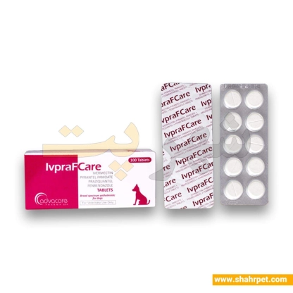 قرص ضد انگل سگ ادواکر IvpraFcare ورق 10 عددی