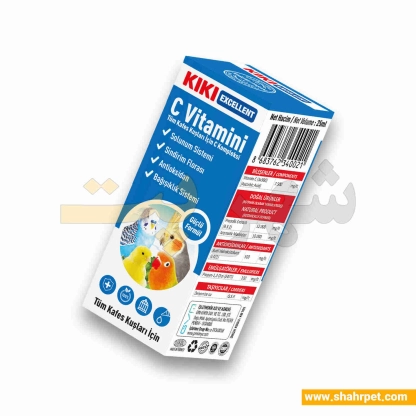 قطره ویتامین C پرندگان Kiki