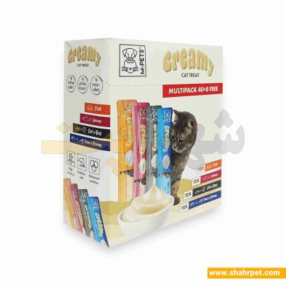 بستنی گربه ام پتز بسته 4 عددی 4 طعمی