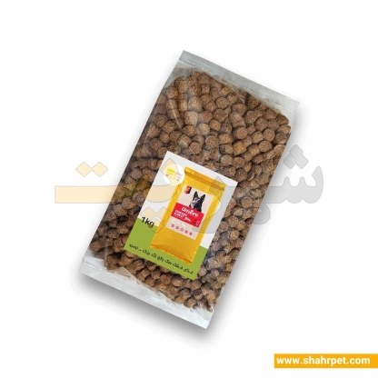 غذای سگ بالغ نژاد بزرگ اومرو گوشت و مرغ بسته بندی شهرپت 1 کیلوگرم