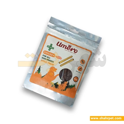 تشویقی مدادی سگ اومرو پروبیوتیک طعم مرغ 100 گرم