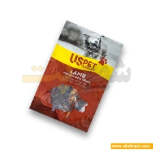 تشویقی سگ یو اس پت گوش خرگوش پر شده با بره 100 گرم