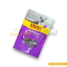 تشویقی سگ یو اس پت سوسیس شترمرغ 100 گرم
