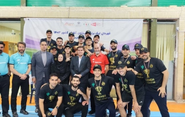 کاژه تهران قهرمان لیگ برتر آقایان جام خلیج فارس