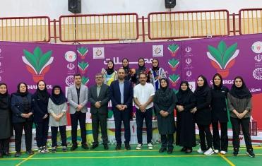 اختتامیه هفتمین المپیاد استعدادهای برتر دختران  بدمینتون در محلات برگزار شد