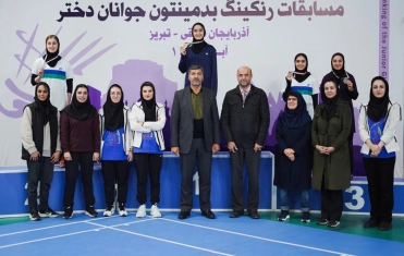 پایان مسابقات رنکینگ جوانان دختر کشور در تبریز با معرفی برترین‌ها