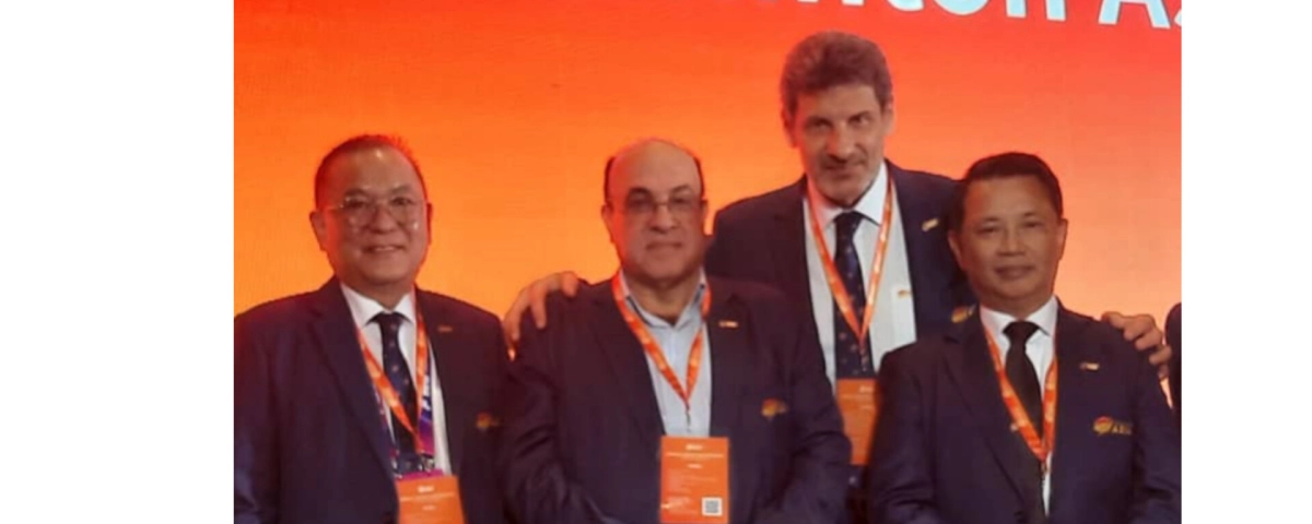 پیام تبریک آقای جاسم، نایب‌رئیس فدراسیون جهانی بدمینتون و رئیس فدراسیون لبنان، خطاب به جناب آقای دکتر محمدرضا پوریا