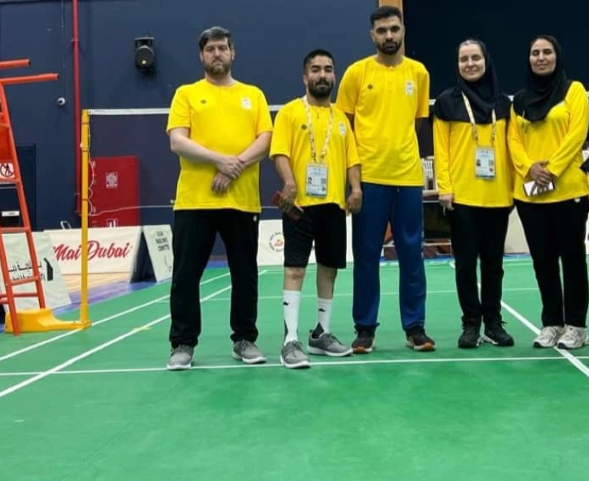نتایج تیم ملی  پارابدمینتون ایران در روز نخست مسابقات پاراآسیایی-دبی