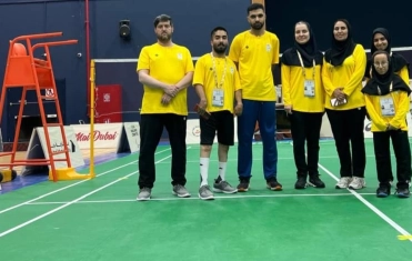نتایج تیم ملی  پارابدمینتون ایران در روز نخست مسابقات پاراآسیایی-دبی