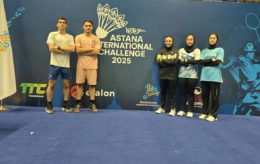 حضور تیم ملی بدمینتون ایران در مسابقات چلنج بین‌المللی  آستانه ـ قزاقستان۲۰۲۵