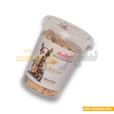 بیسکویت تشویقی سگ دودوتی گندم وزن ۱۵۰ گرم