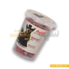 بیسکویت تشویقی سگ دودوتی با طعم لبو وزن ۱۵۰ گرم