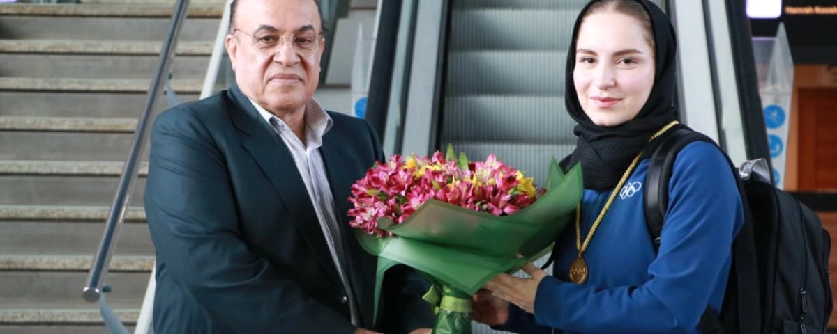 ثریا آقایی؛ دختر ایران و دختر بدمینتون به کشور بازگشت