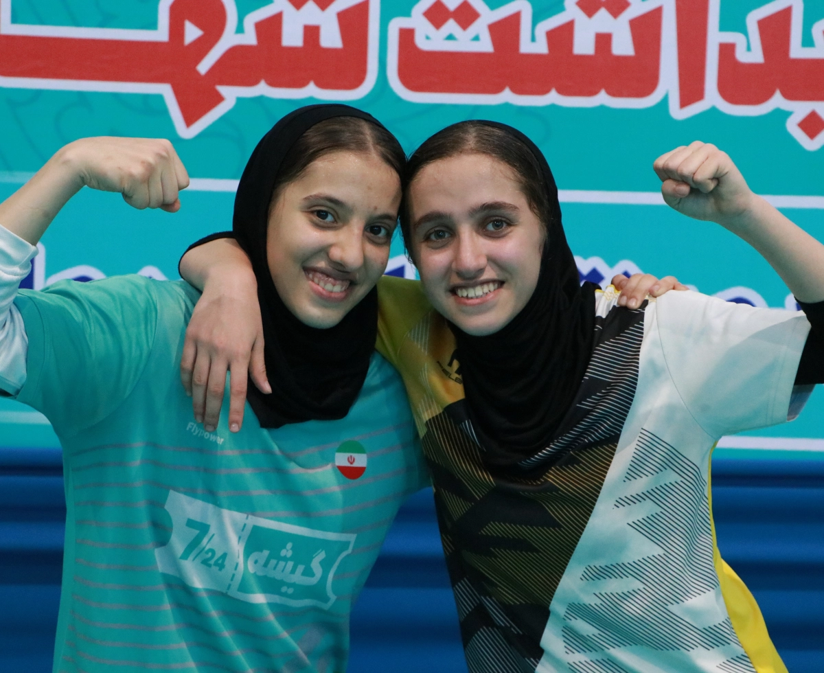 زهرا امنی و ترمه حسینی به تیم اعزامی انتخابی آسیای میانه بدمینتون دختران زیر ۱۶ سال راه یافتند