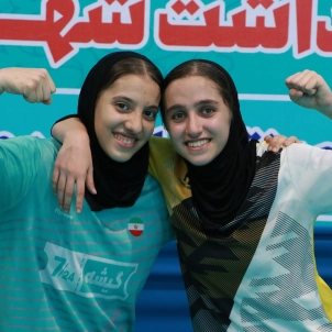 زهرا امنی و ترمه حسینی به تیم اعزامی انتخابی آسیای میانه بدمینتون دختران زیر ۱۶ سال راه یافتند