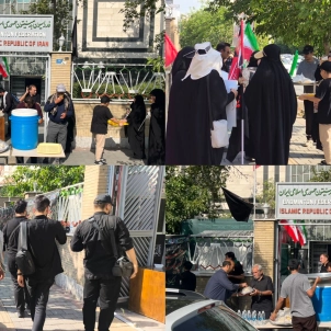 فعالیت موکب  فدراسیون بدمینتون برای خدمت‌رسانی به عزاداران مراسم تشییع پیکر مطهر قائد شهید امت