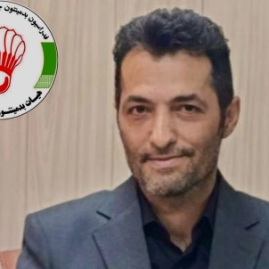 پیام تبریک رضا کیاپاشا رییس هیئت بدمینتون استان البرز به محمدرضا پوریا 