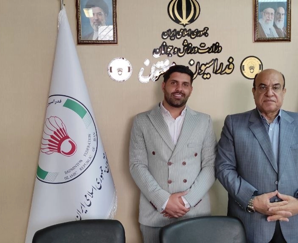 پیام تبریک مهدی رسولی رییس هیئت بدمینتون شهرستان ملارد به محمدرضا پوریا 