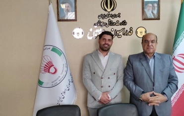 پیام تبریک مهدی رسولی رییس هیئت بدمینتون شهرستان ملارد به محمدرضا پوریا 