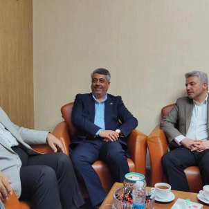 دیدار سرپرست هیئت بدمینتون گیلان با رئیس فدراسیون بدمینتون