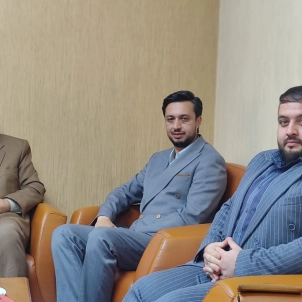 نشست رئیس هیئت بدمینتون کهگیلویه و بویراحمد با رئیس فدراسیون