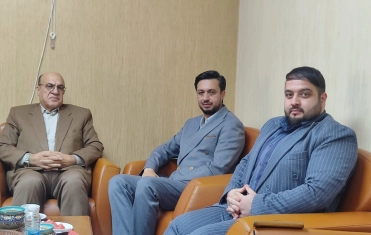 نشست رئیس هیئت بدمینتون کهگیلویه و بویراحمد با رئیس فدراسیون