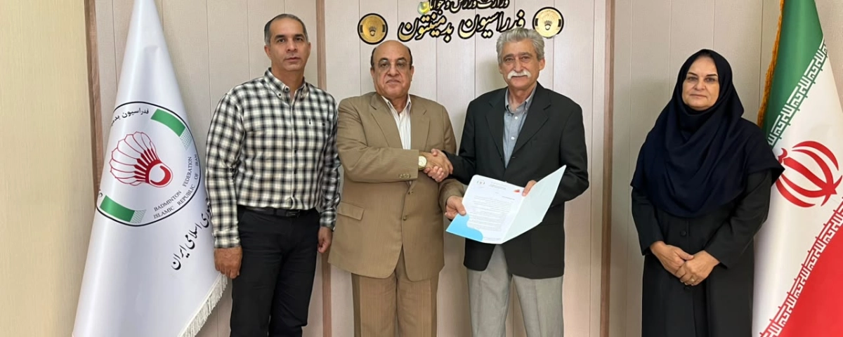 غلامحسین مینایی با ابلاغ رئیس فدراسیون، به‌عنوان مدیر تیم‌ ملی بدمینتون ساحلی آقایان منصوب شد