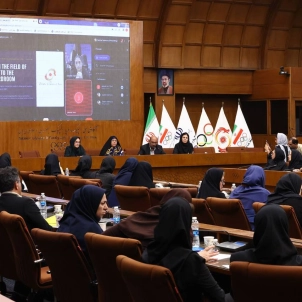 حضور فریبا مددی و ثریا آقایی در   چهارمین همایش ملی و دومین همایش بین‌المللی «زن و ورزش»