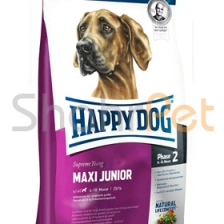 غذای توله سگ هپی داگ نژاد بزرگ <br> Maxi Junior Happy Dog