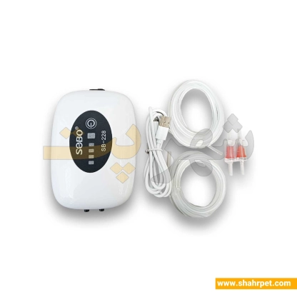 پمپ هوای شارژی آکواریوم سوبو SB-228 Mini AC/DC