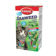 غذای تشویقی گربه سانال حاوی مخمر مدل Seaweed yeast treats  وزن 400 گرم